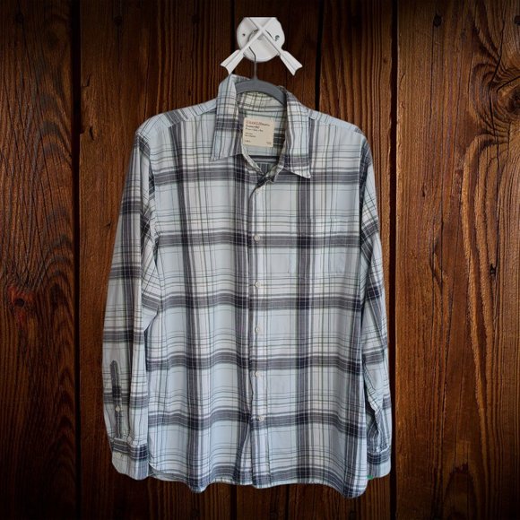 Wrangler Other - WRANGLER • men's LARGE plaid shirt Western button down cowboy rodeo country